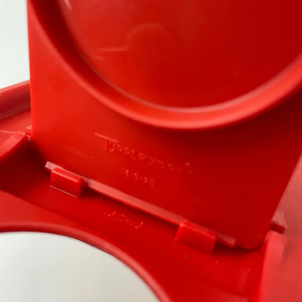 Tupperware 9” Oval #4 Modular Mates 1614 + Red Seal Lids 2 Lot 9.75 c 1616 1618 - Picture 10 of 11